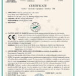 Heater CE Certificate